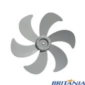 HÉLICE PARA VENTILADOR BRITÂNIA 6 PÁS 40CM | VENTUS INSECT | MEGA TURBO 40 |MEGA TURBO 40 SIX | COR: CINZA CLARO