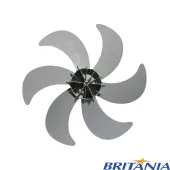 HÉLICE PARA VENTILADOR BRITÂNIA 6 PÁS 40CM | VENTUS INSECT | MEGA TURBO 40 |MEGA TURBO 40 SIX | COR: CINZA CLARO