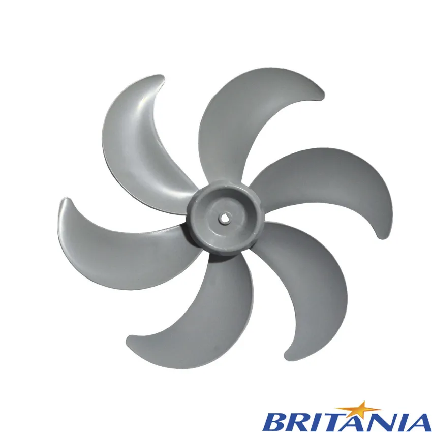 HÉLICE PARA VENTILADOR BRITÂNIA 6 PÁS 30CM | PROTECT 30 |  PROTECT 30 SIX | COR: CINZA CLARO (021049)