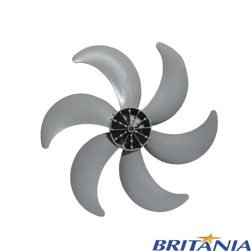 HÉLICE PARA VENTILADOR BRITÂNIA 6 PÁS 30CM | PROTECT 30 |  PROTECT 30 SIX | COR: CINZA CLARO (021049)