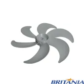 HÉLICE PARA VENTILADOR BRITÂNIA 6 PÁS 30CM | PROTECT 30 |  PROTECT 30 SIX | COR: CINZA CLARO (021049)