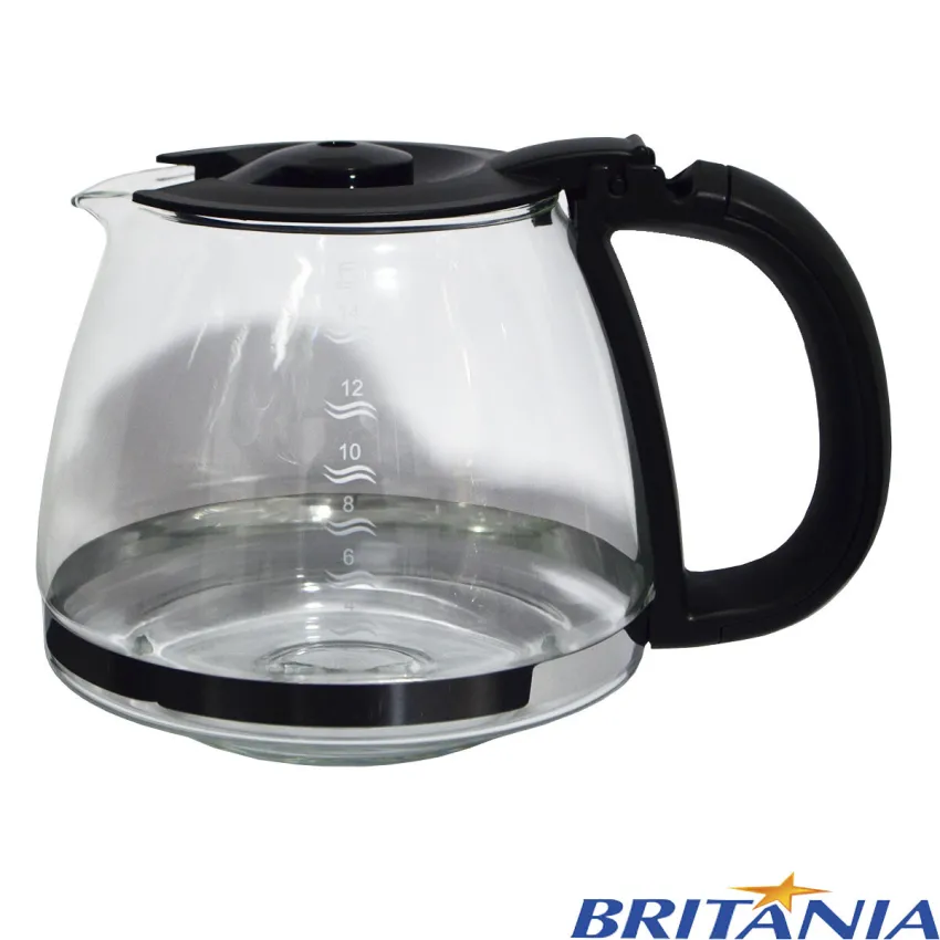 JARRA DE VIDRO CAFETEIRA BRITÂNIA PH14 INOX | PH14 PLUS |  DIGITAL PH14 INOX | CAPACIDADE: 700ML