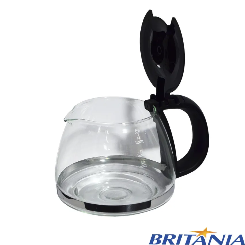 JARRA DE VIDRO CAFETEIRA BRITÂNIA PH14 INOX | PH14 PLUS |  DIGITAL PH14 INOX | CAPACIDADE: 700ML
