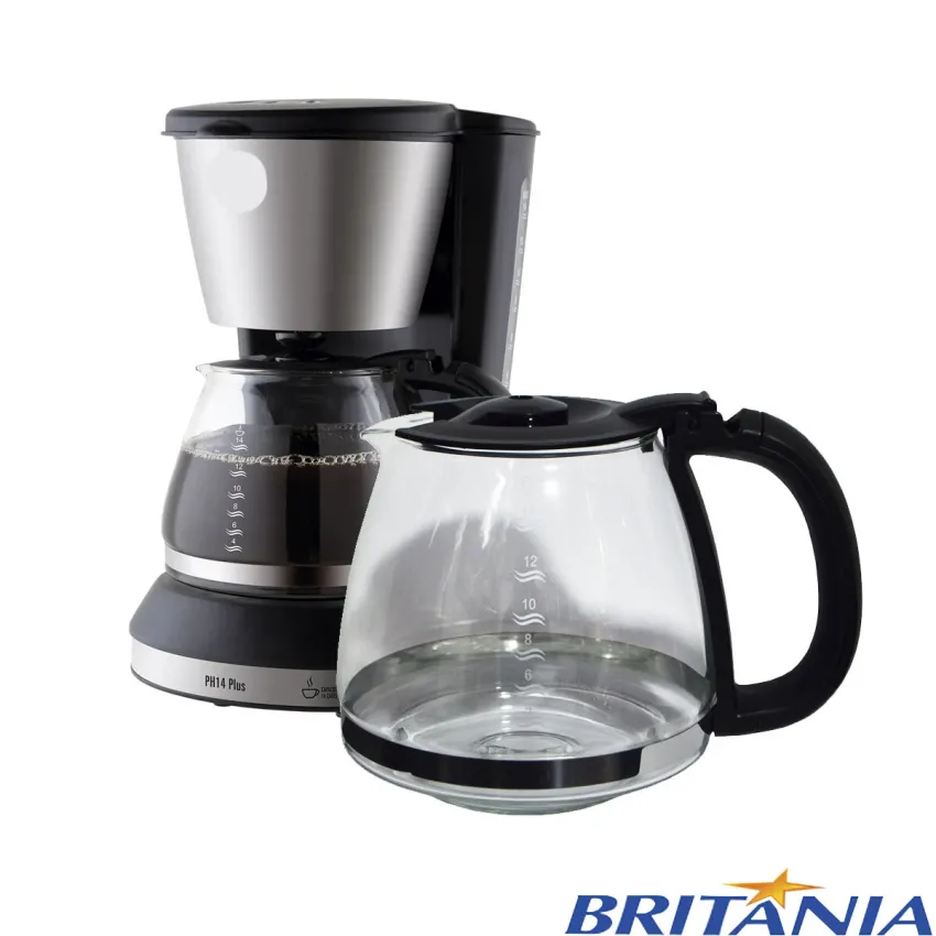 JARRA DE VIDRO CAFETEIRA BRITÂNIA PH14 INOX | PH14 PLUS |  DIGITAL PH14 INOX | CAPACIDADE: 700ML