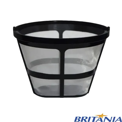FILTRO PERMANENTE PARA CAFETEIRA BRITÂNIA CP15 | CP15 INOX |  BCF19 | BCF19A | BCF19B  | COR: PRETO