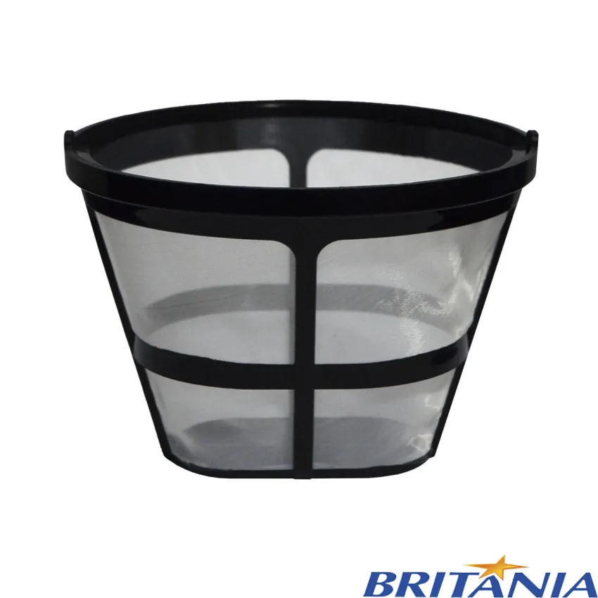 FILTRO PERMANENTE PARA CAFETEIRA BRITÂNIA CP15 | CP15 INOX |  BCF19 | BCF19A | BCF19B  | COR: PRETO