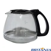 JARRA DE VIDRO PARA CAFETEIRA BRITÂNIA CP15 | CP15 INOX | BCF19 | BCF19 INOX | CAPACIDADE: 600ML COR: PRETO