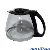 JARRA DE VIDRO PARA CAFETEIRA BRITÂNIA CP15 | CP15 INOX | BCF19 | BCF19 INOX | CAPACIDADE: 600ML COR: PRETO