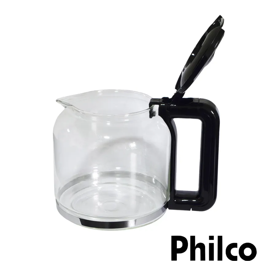 JARRA DE VIDRO CAFETEIRA PHILCO PCF38D PCFD38 PCFD38CH CAPACIDADE: 1,5L NOVA | ORIGINAL
