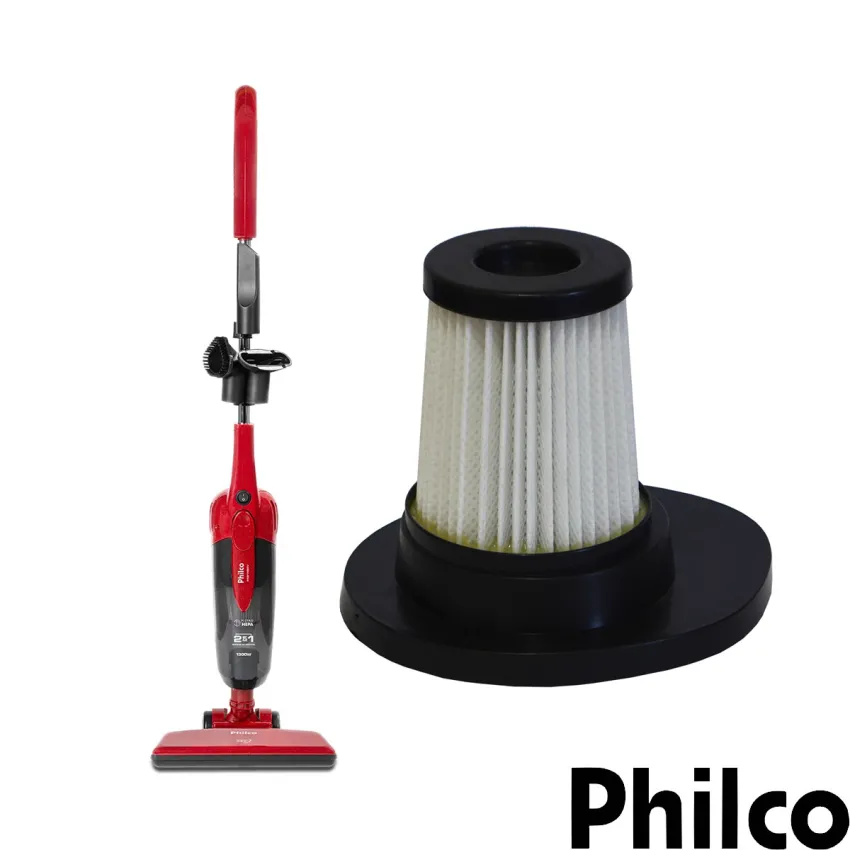 FILTRO HEPA ASPIRADOR DE PÓ BRITÂNIA / PHILCO PAS1460V BAS1250P BAS1270V BAS1250V BAS1280AZ BAS1260P | COR: PRETO