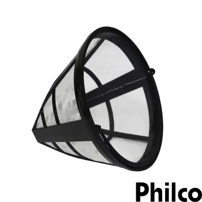 FILTRO PERMANENTE CAFETEIRA PHILCO / BRITÂNIA PH30 PLUS | PH30 THERMO | PH30 TEMP | CP30 INOX | CP30 TEMP | COR: PRETO