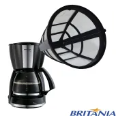 FILTRO PERMANENTE CAFETEIRA BRITÂNIA CP38 INOX | CP38 DIGITAL | COR: PRETO