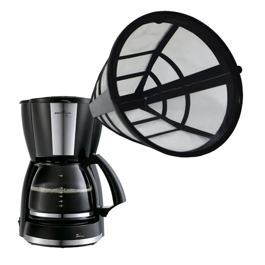 FILTRO PERMANENTE CAFETEIRA BRITÂNIA CP38 INOX | CP38 DIGITAL | COR: PRETO