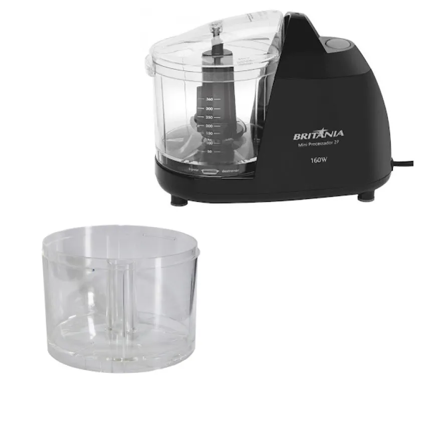 JARRA MINI PROCESSADOR 2P BRITÂNIA | ATENÇÃO: SEM TAMPA | ORIGINAL