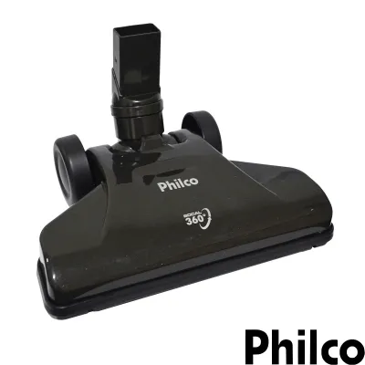 BOCAL PISO ASPIRADOR DE PÓ PHILCO PH1100 RAPID TURBO PAS02C | COR: PRETO | ORIGINAL