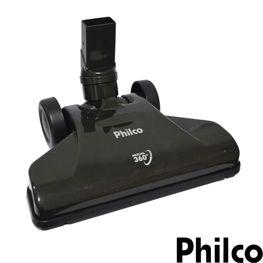 BOCAL PISO ASPIRADOR DE PÓ PHILCO PH1100 RAPID TURBO PAS02C | COR: PRETO | ORIGINAL