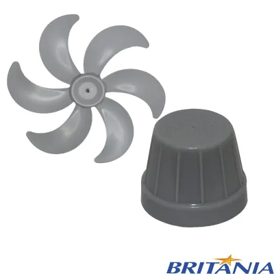 PORCA / TRAVA DA HELICE VENTILADOR BRITÂNIA / PHILCO B30 SILENCIUM | PROTECT TURBO 30 | VENTUS 30 | VENTUS 40 COR: CINZA