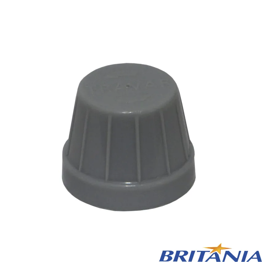 PORCA / TRAVA DA HELICE VENTILADOR BRITÂNIA / PHILCO B30 SILENCIUM | PROTECT TURBO 30 | VENTUS 30 | VENTUS 40 COR: CINZA