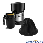 CONE PEQUENO ESPREMEDOR DE FRUTAS BRITÂNIA TURBO PRO PEF3000P | COR: PRETO