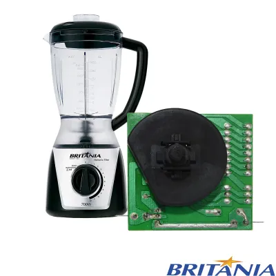 CHAVE ELETRÔNICA 12 VELOCIDADES LIQUIDIFICADOR BRITÂNIA 127V KW7426 B1000 | FILTER   | ORIGINAL