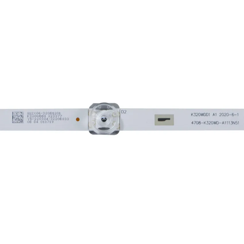 KIT BARRAMENTO DE LED AIWA AWS-TV-32-BL-01 AWS-TV-BL-02  K320WDD1 4708-K320WD-A1113N51 | 2 BARRAS COM 6 LEDS | ORIGINAL
