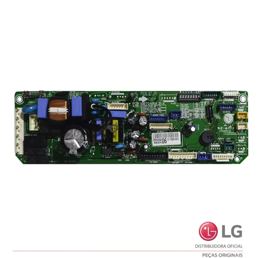 PLACA PRINCIPAL LG AR CONDICIONADO LTNH60BMLE0 EBR62204506 6870A90131X | ORIGINAL
