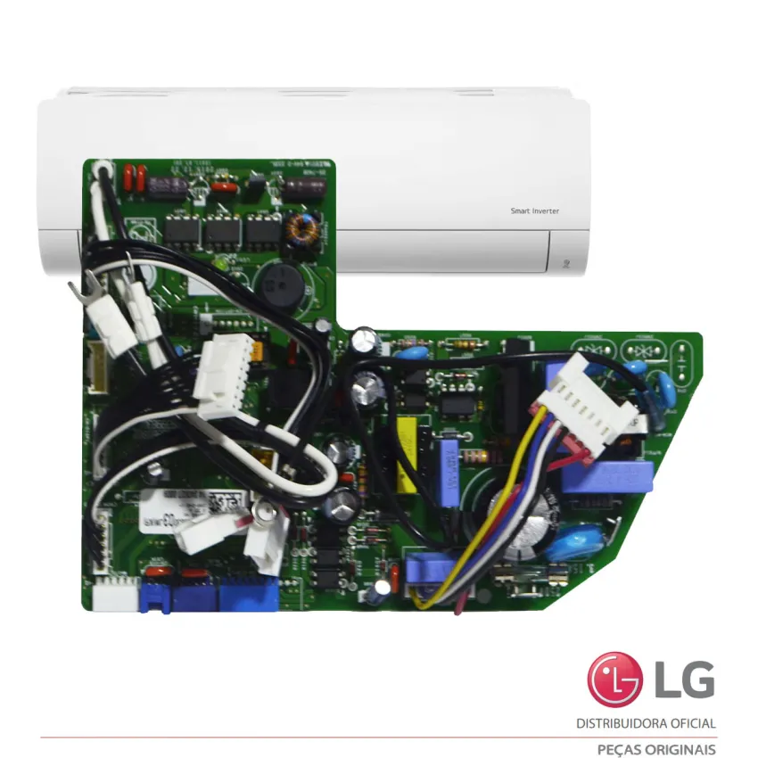 PLACA PRINCIPAL EVAPORADORA LG AR CONDICIONADO ARNU18GS5L2 EBR39983003 EBR79647305 EAX39981802 | NOVA
