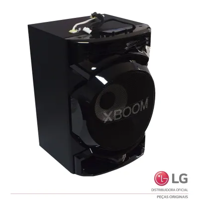 CAIXA ALTO FALANTE WOOFER LG XBOOM RN5 600W AAX76967602 (APENAS PARTE INFERIOR) - ORIGINAL