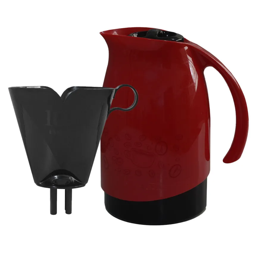 GARRAFA TÉRMICA/BULE + SUPORTE PARA FILTRO DE CAFÉ TAM 102 SANREMO 700ML COR: VERMELHO | SR011/62