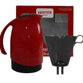 GARRAFA TÉRMICA/BULE + SUPORTE PARA FILTRO DE CAFÉ TAM 102 SANREMO 700ML COR: VERMELHO | SR011/62