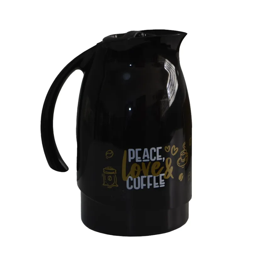 GARRAFA TÉRMICA/BULE + SUPORTE PARA FILTRO DE CAFÉ TAM 102 SANREMO 700ML COR: PRETO | SR1011/68