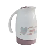 GARRAFA TÉRMICA/BULE + SUPORTE PARA FILTRO DE CAFÉ TAM 102 SANREMO COR: BRANCO E ROSA | SR1011/70