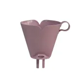 GARRAFA TÉRMICA/BULE + SUPORTE PARA FILTRO DE CAFÉ TAM 102 SANREMO COR: BRANCO E ROSA | SR1011/70