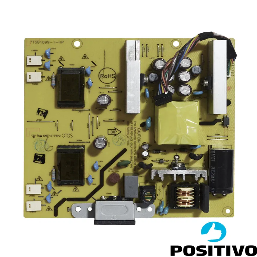 PLACA FONTE POSITIVO TFT19W80PSA 715G1899-1-HP | ORIGINAL