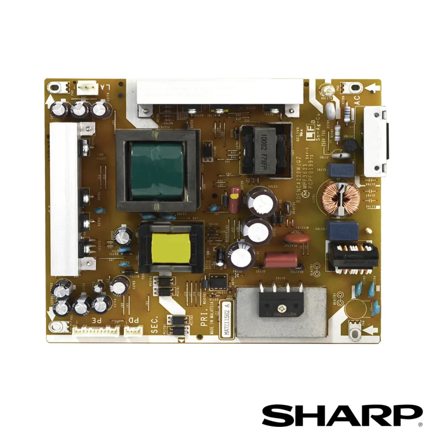 PLACA FONTE SHARP TV LCD Lc32d10 PCPF0199 MPF3623 | ORIGINAL