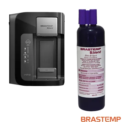 REFIL / FILTRO DE ÁGUA B.BLEND BRASTEMP BIX03AXONA BPG40AQ BPG40AB BPG40A2 BPG40A8 BPG40AV BPG40AE BPH40AB | W10842342