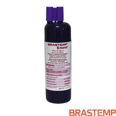 REFIL / FILTRO DE ÁGUA B.BLEND BRASTEMP BIX03AXONA BPG40AQ BPG40AB BPG40A2 BPG40A8 BPG40AV BPG40AE BPH40AB | W10842342