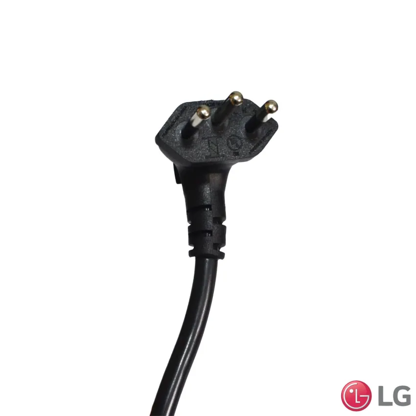CABO DE FORÇA MICKEY LG TOMADA 90º GRAUS 1,5M EAD62348804 EAD62348827 EAD62348834 EAD62397314 | COR: PRETO | ORIGINAL
