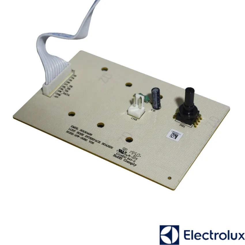 PLACA INTERFACE DE NÍVEL LAVADORA ELECTROLUX LA15F LT12Q LUC10 64501512 | ORIGINAL