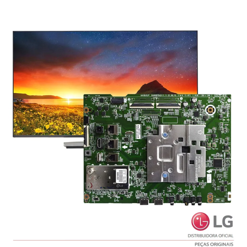 PLACA PRINCIPAL LG 75UR770H9UD EBU66613701 EBU66619101 EAX69575421 - ORIGINAL