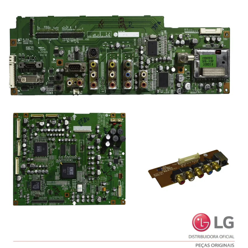 PLACA PRINCIPAL + AUXILIAR  32LX2R 6870TC77B64 6870TA88A65