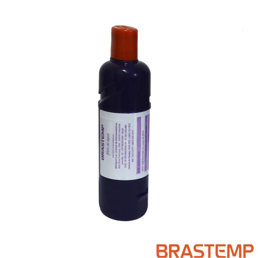 FILTRO DE ÁGUA GELADEIRA BRASTEMP BIV01AXONA BRO90 BRH85 BRH86 | W11393065