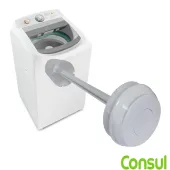 TAMPA DO AGITADOR COM FILTRO DE FIAPOS LAVADORA CONSUL CWG11AB CWC10AB CWK11AB | W10395585