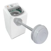 TAMPA DO AGITADOR COM FILTRO DE FIAPOS LAVADORA CONSUL CWG11AB CWC10AB CWK11AB | W10395585