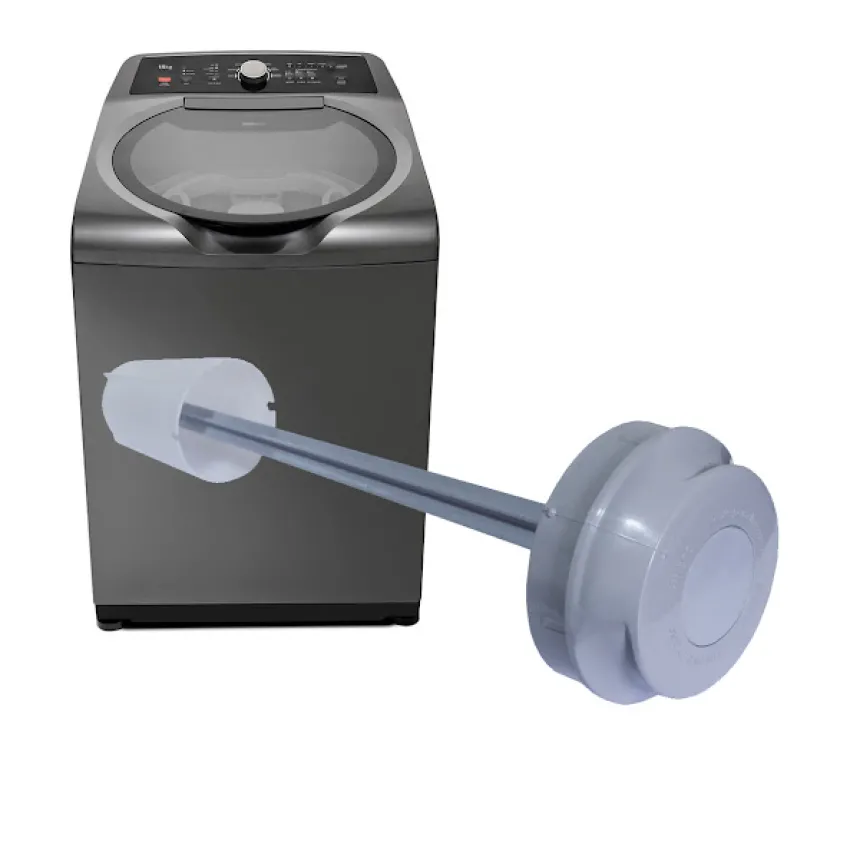 TAMPA DO AGITADOR COM FILTRO DE FIAPOS BRASTEMP / CONSUL CWE15A CWL16A BWH15A BWK15A COR: CINZA | W10480665
