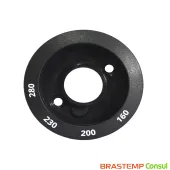 KIT CONVERSOR PARA GÁS GN BRASTEMP FORNO A GÁS COA84ARRNA BOA84AERNA COA84BRRNA BOA84AERNA BOA84AERNA | W10892421