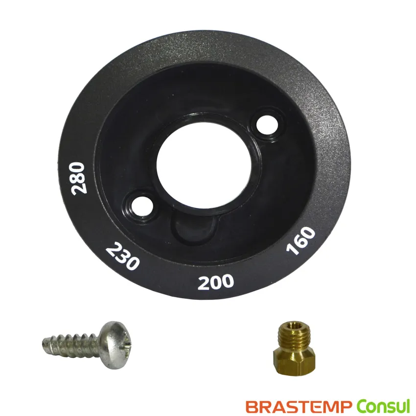 KIT CONVERSOR PARA GÁS GN BRASTEMP FORNO A GÁS COA84ARRNA BOA84AERNA COA84BRRNA BOA84AERNA BOA84AERNA | W10892421
