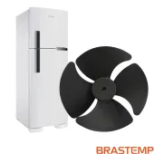 HÉLICE DO VENTILADOR EXTERNO GELADEIRA BRASTEMP | CONSUL CRM33EB CRM34GB BRM33A BRM32A BRM38A | W10545668