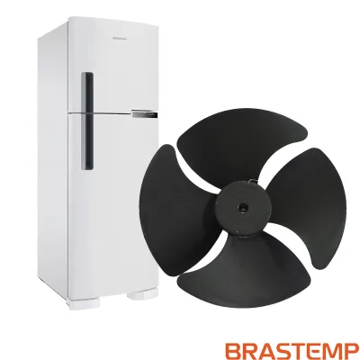 HÉLICE DO VENTILADOR EXTERNO GELADEIRA BRASTEMP | CONSUL CRM33EB CRM34GB BRM33A BRM32A BRM38A | W10545668