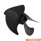 HÉLICE DO VENTILADOR EXTERNO GELADEIRA BRASTEMP | CONSUL CRM33EB CRM34GB BRM33A BRM32A BRM38A | W10545668